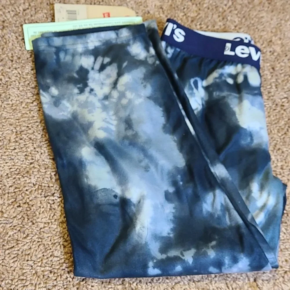 Levi pajama bottoms tie dye